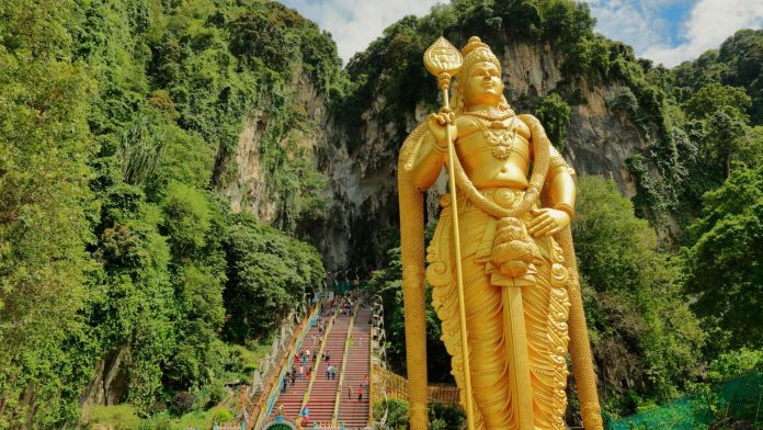 Entry To Batu Caves Near Kuala Lumpur, Malaysia