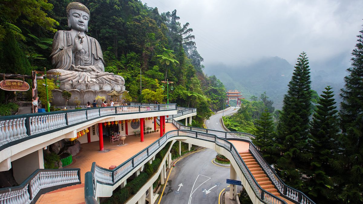 Big Buddha at Chin Swee Temple, Genting Highlands