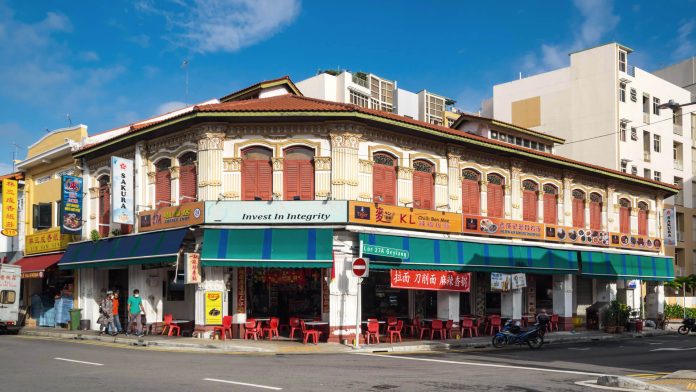 Geylang Road In Singapore