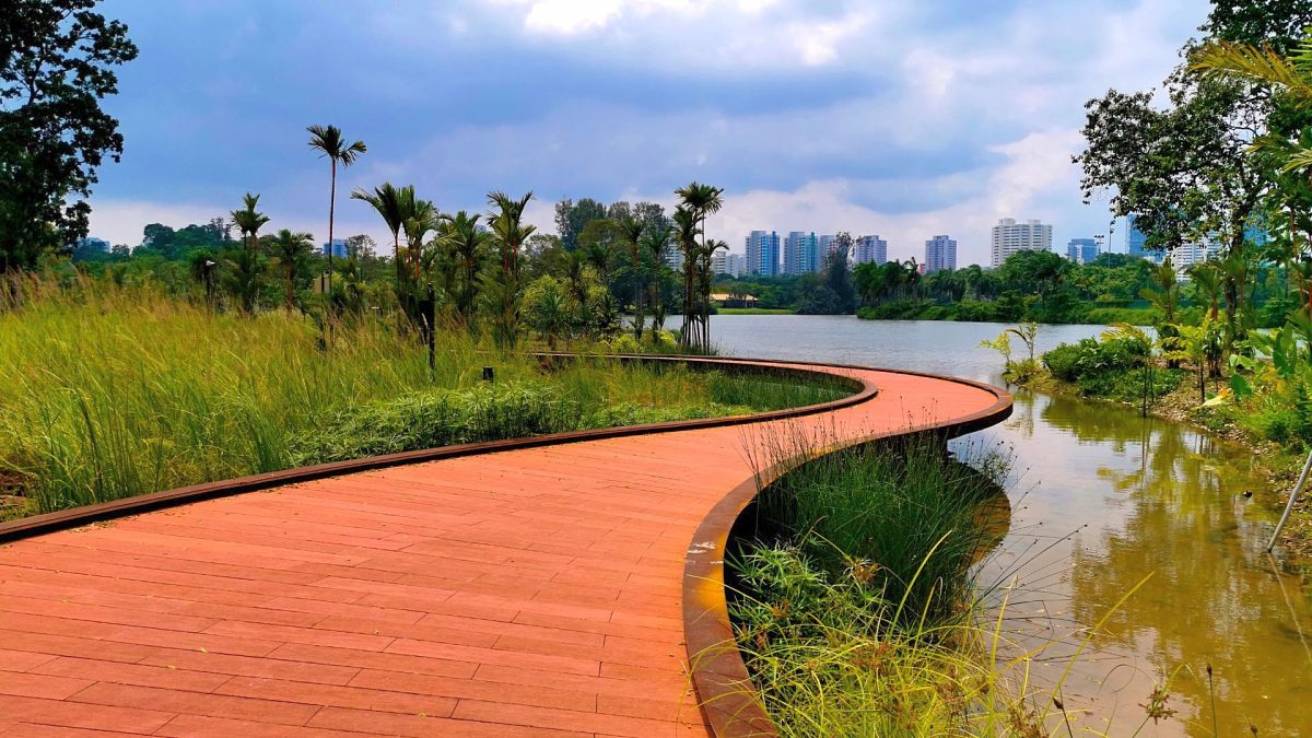 Rasau Walk in Jurong Lake Gardens Singapore