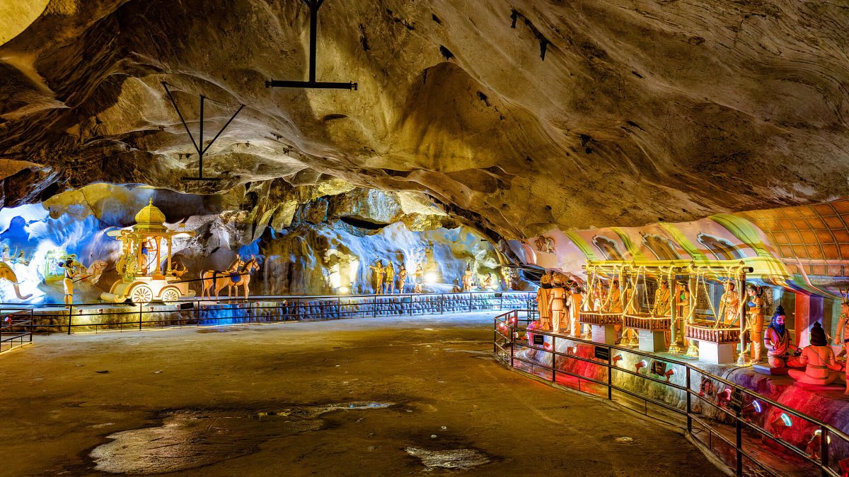 Ramayana Cave at Batu Caves Complex, Malaysia