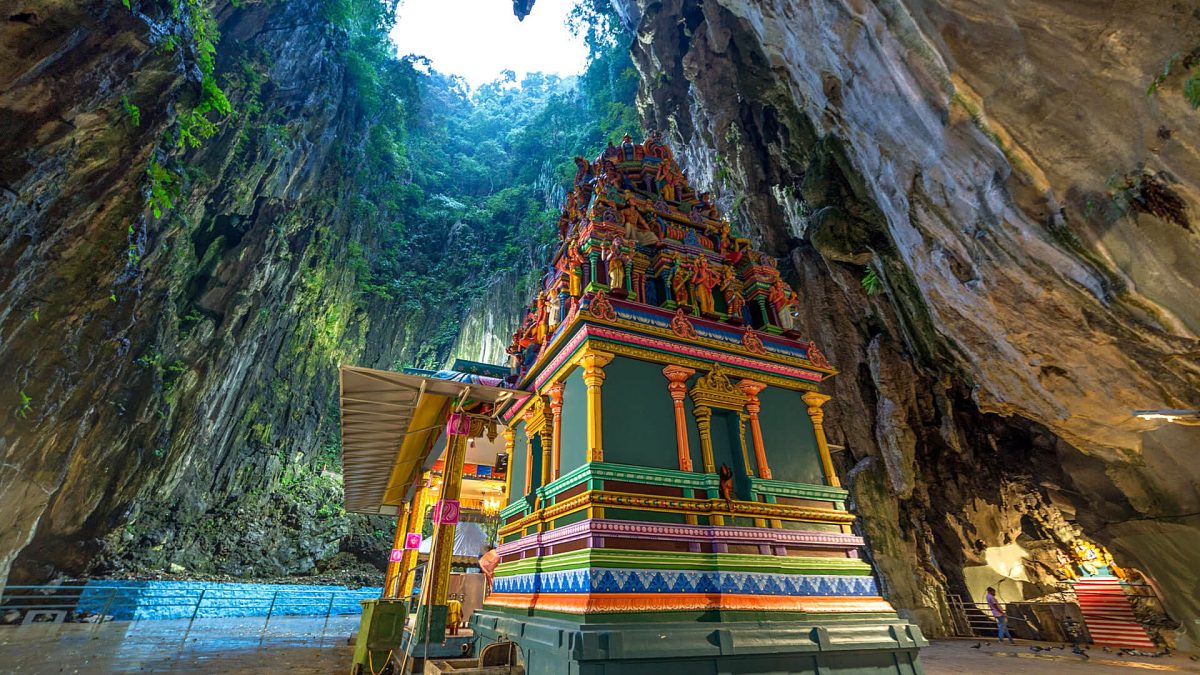 Sri Valli Deivanai Temple at Batu Caves, Malaysia