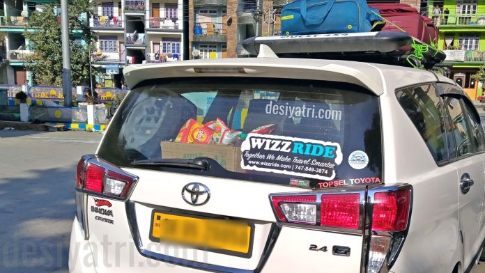 WizzRide Share-Taxi Between Gangtok and Bagdogra