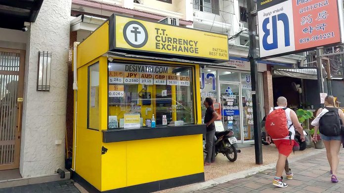 Best Money Changer In Pattaya: T.T. Currency Exchange