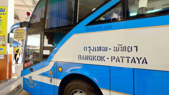 Bangkok City - Pattaya Public Bus