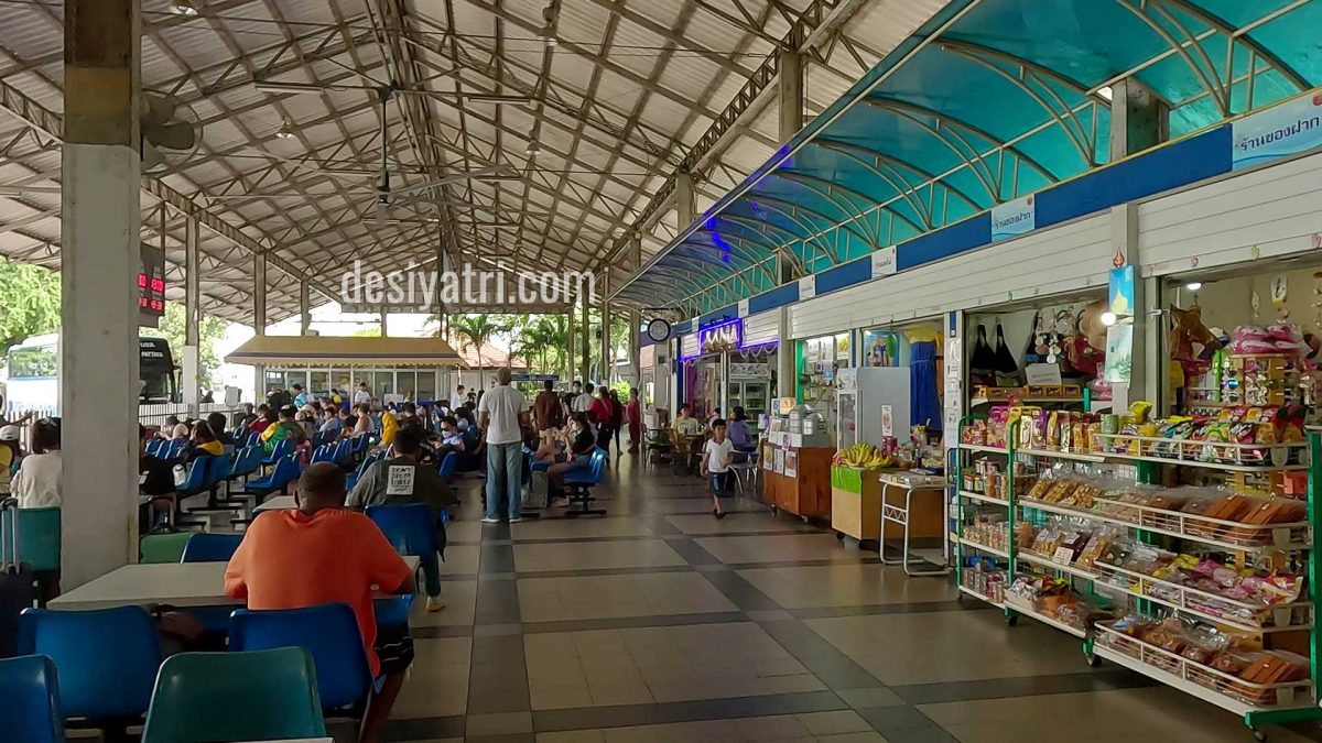 Waiting Area in North Pattaya Bus Station