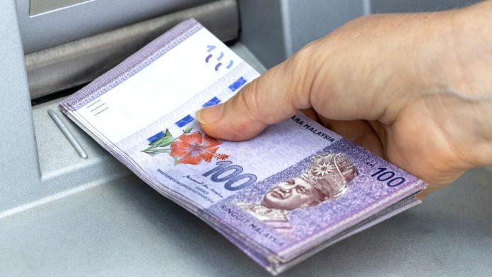 Withdrawing Malaysian Ringgit from an ATM