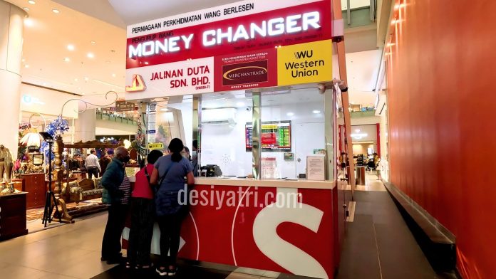 Jalinan Duta Money Exchange at Nu Sentral Mall at KL Sentral