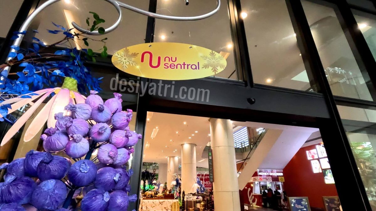 Entry To Nu Sentral Shopping Mall at KL Sentral, Kuala Lumpur